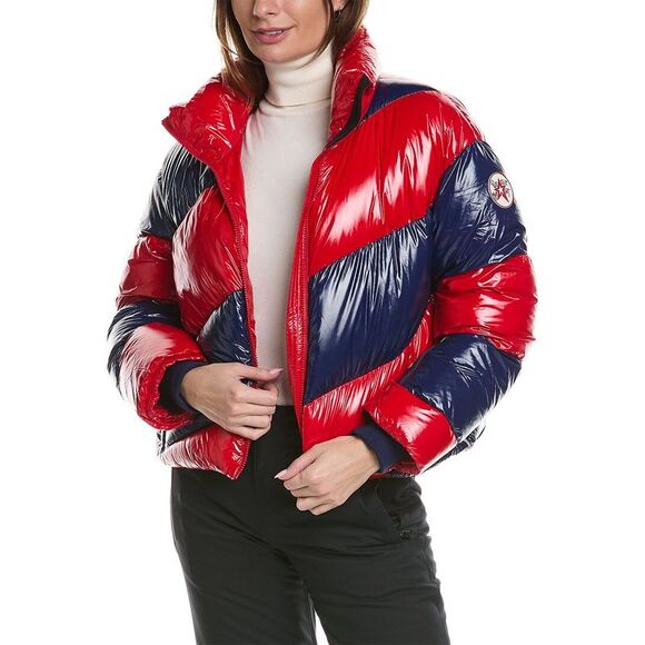 Perfect Moment WomensSuper Mojo Down Puffer Jacket, Blue